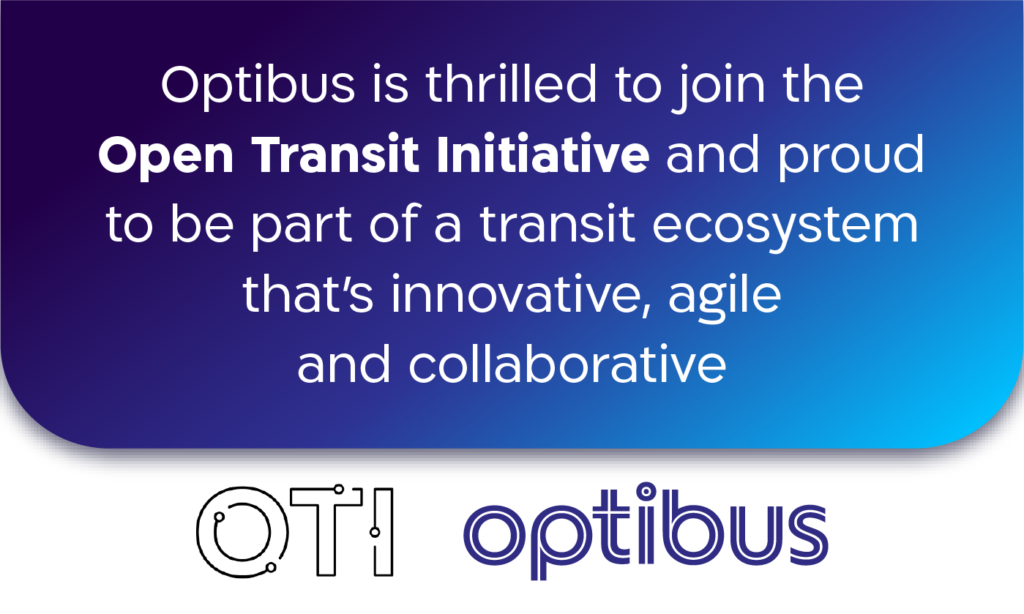 Optibus Open Transit Initiative