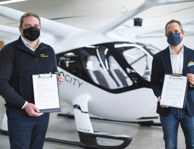ADAC Luftrettung Reserves Two Volocopter Multicopters
