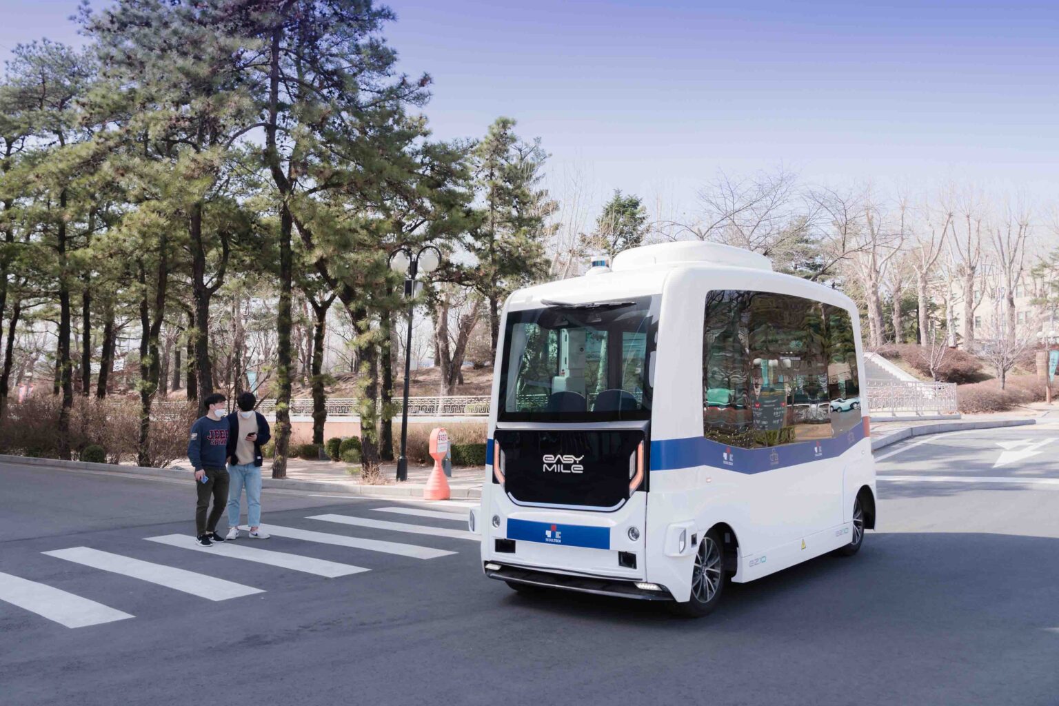 Easymile Deploys Its First Autonomous Shuttle In Korea