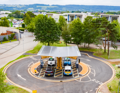 Yunex Traffic Rapid Chargers at Heart of New EV Hub in Somerset