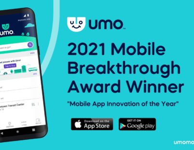 Umo App by Cubic Named “Mobile App Innovation of the Year”