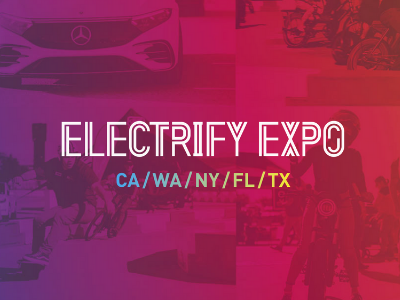 Electrify Expo banner