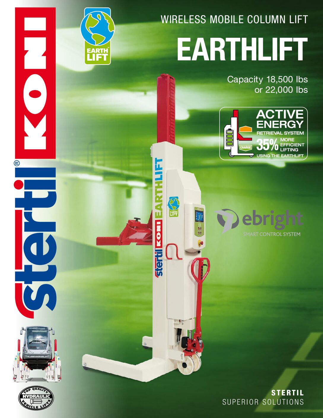 Stertil-Koni: EARTHLIFT – US Version