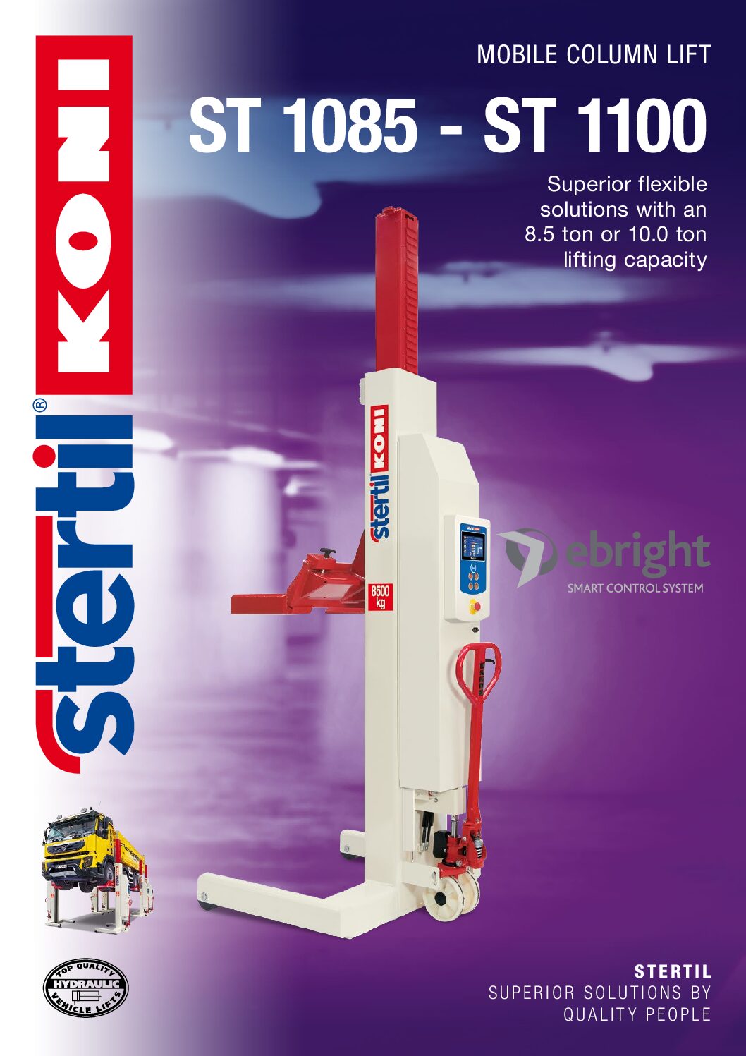 Stertil-Koni: ST 1085 – ST 1100 – GB Version