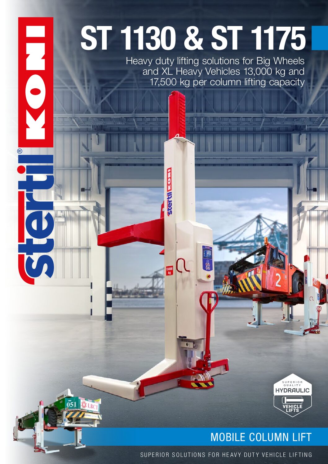 Stertil-Koni: ST 1130 and ST 1175 – GB Version