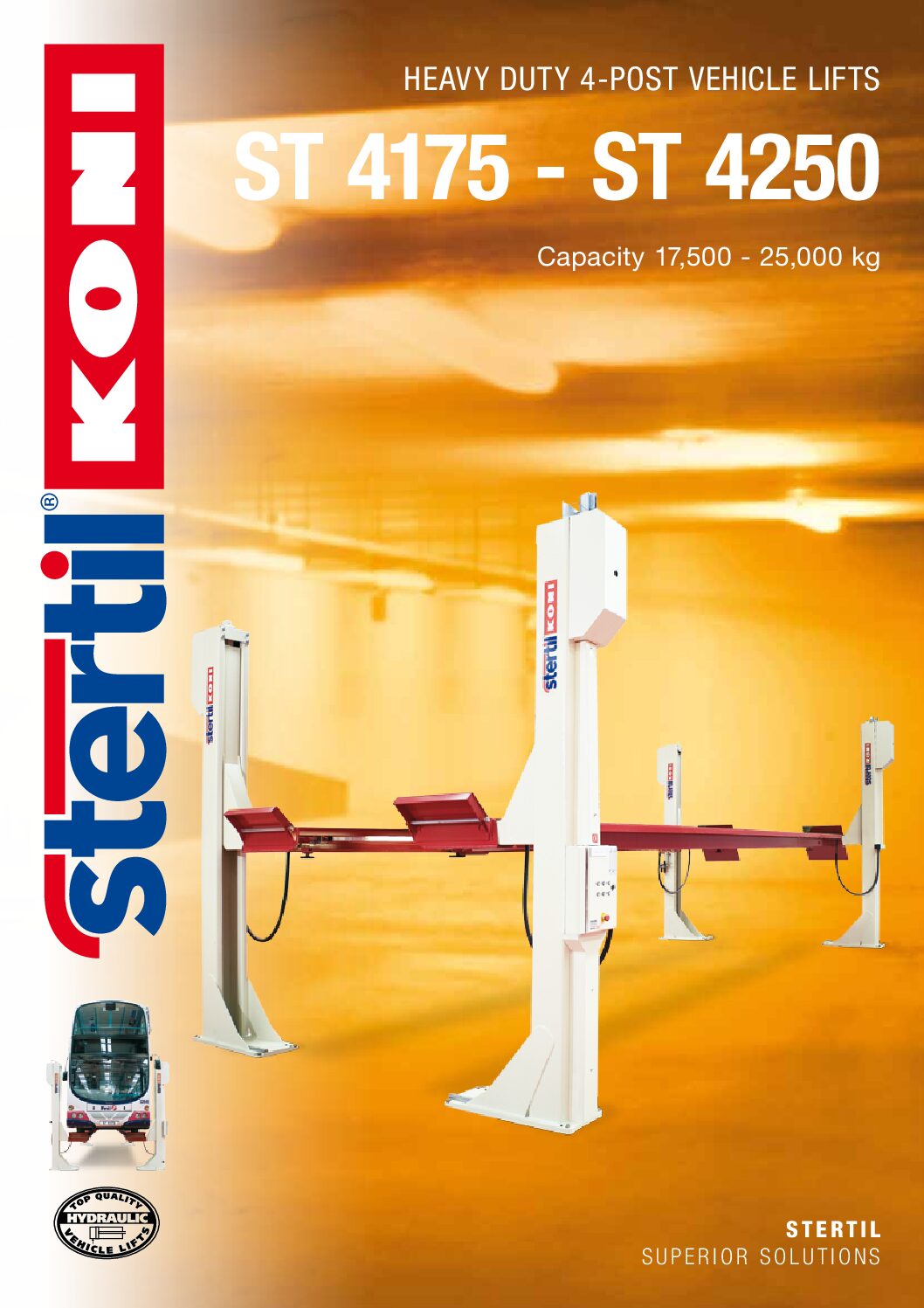 Stertil-Koni: ST 4175 and ST 4250 – GB Version