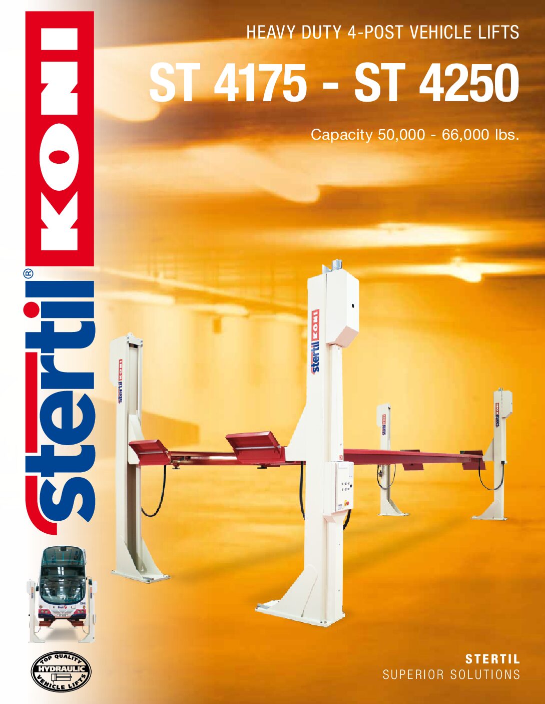 Stertil-Koni: ST 4175 and ST 4250 – US Version