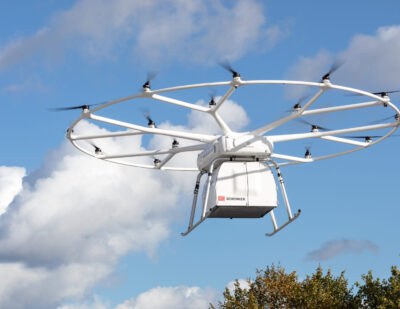 Successful First Public Flight of Volocopter’s VoloDrone