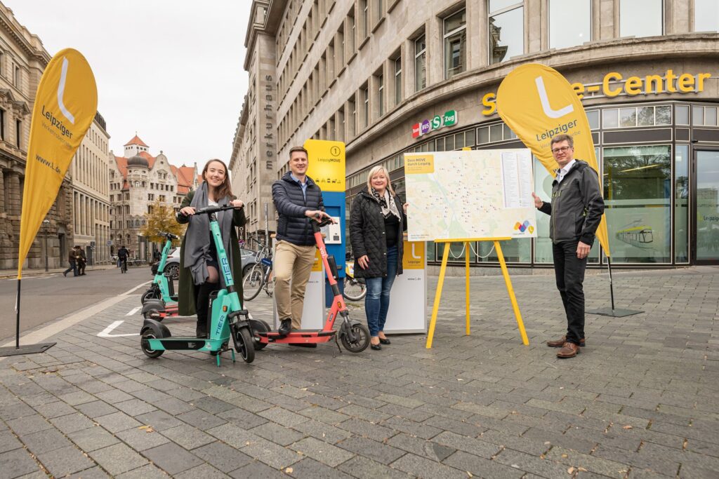 Voi Launches e-Scooter Service in Leipzig Integrated with PTO LVB