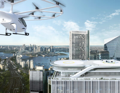 Volocopter VoloPort: The Efficient & Ready-Made Vertiport Network Solution