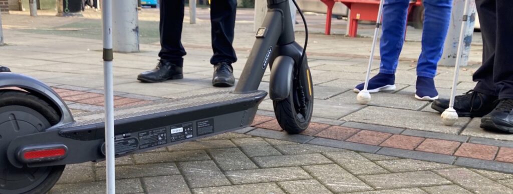 Sight Loss Councils e-scooter
