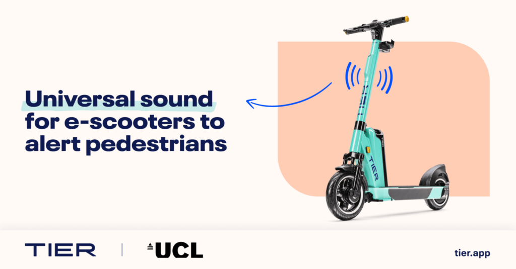TIER Universal e-scooter sound