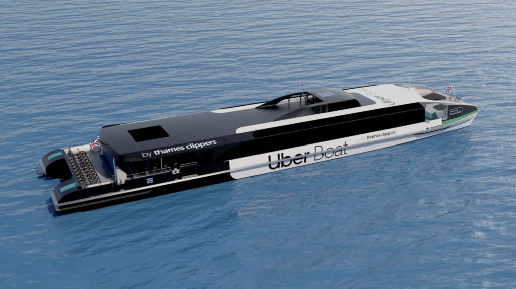 Uber Boat Hybrid Ferries