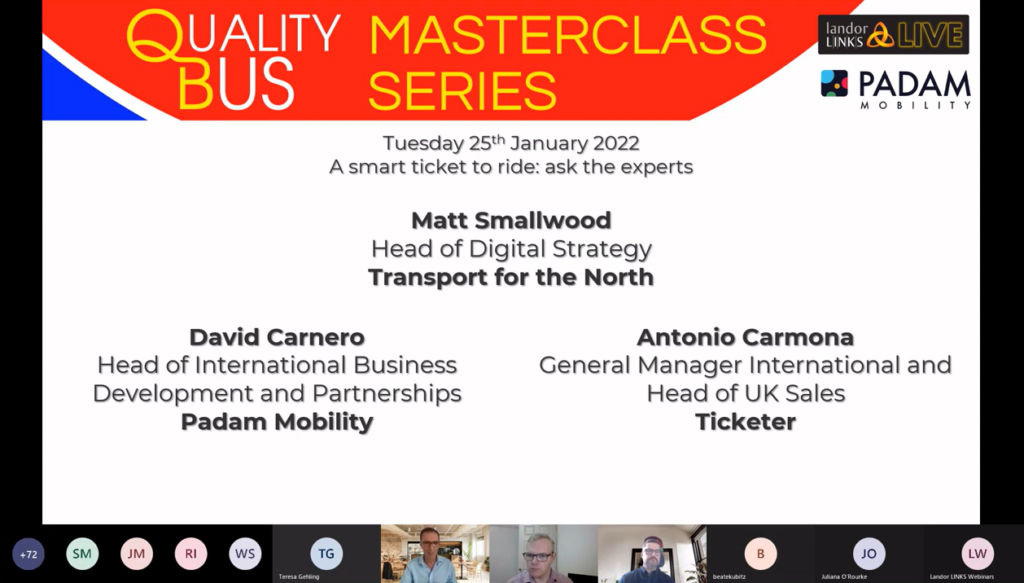 Padam Mobility Online Masterclass 1 | A Smart Ticket to Ride: Ask the Experts