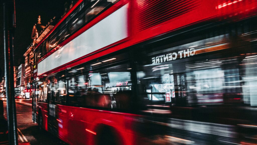 A Red Bus | Public Transport Demand