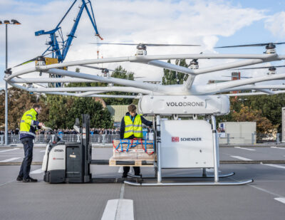 VoloDrone and DB Schenker Open up New Logistics Era