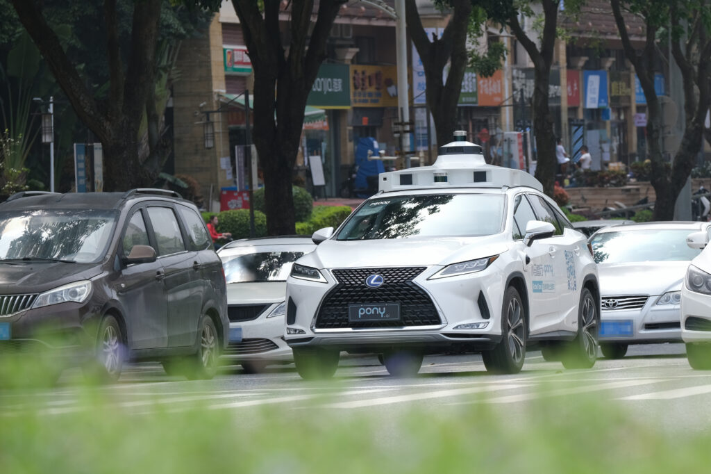 Pony.ai Autonomous Taxi