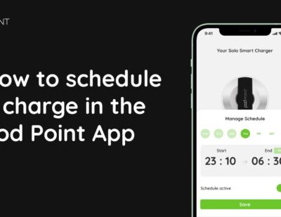 Pod Point App | How to use Charge Scheduling