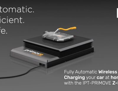 IPT-PRIMOVE – Fully Automatic Wireless Charging Your Car at Home with the New Z-Mover