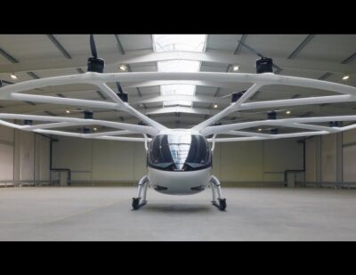 VoloCity: First Full-Size Prototype in Maiden Flight | Volocopter