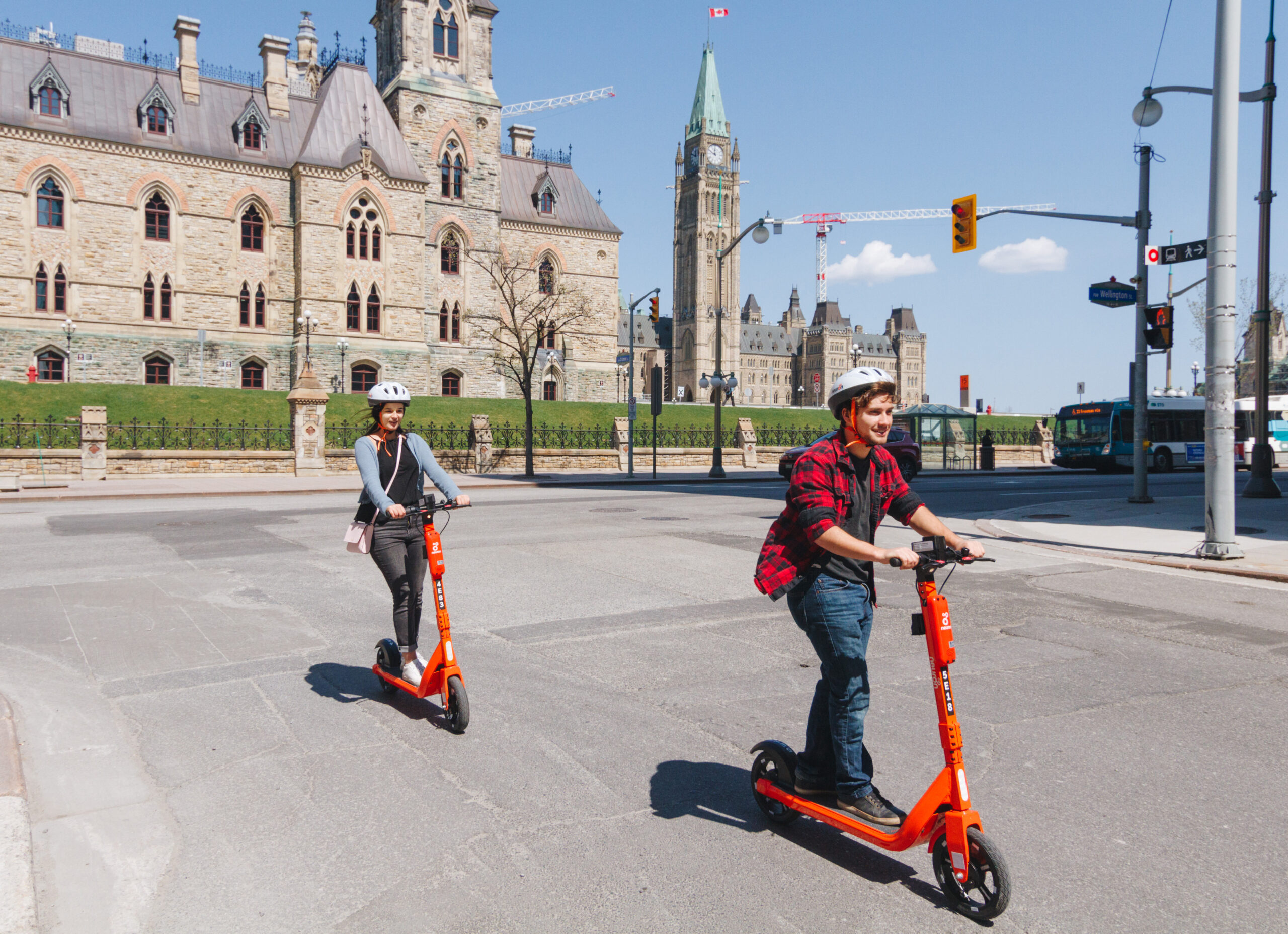 Neuron e-scooters Ottawa