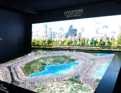 Hyundai Showcases Its Smart City Master Model