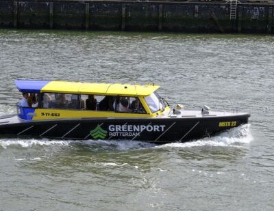 Watertaxi Rotterdam Launches Its First Hydrogen Water Taxi
