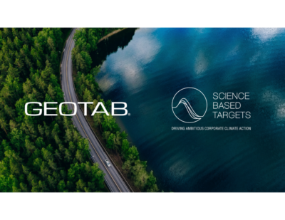 Geotab Becomes Receives SBTi Validation for Its Emissions Reduction Targets