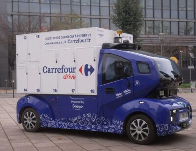 France: Carrefour Deploys Autonomous Delivery Vehicles in Plateau de Saclay