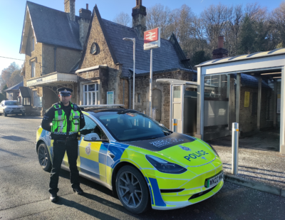 British Transport Police Deploys First Electric Response Vehicle