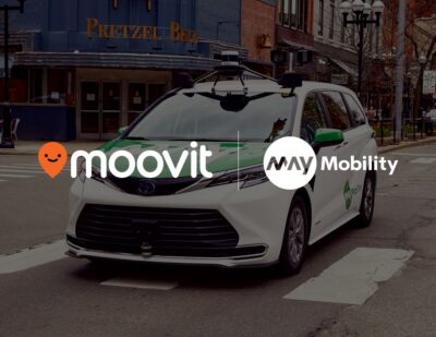 Moovit and May Mobility to Integrate Shared AVs with Public Transport