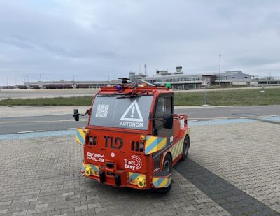 Driverless Towing that Masters Outdoors Showcased at LogiMAT