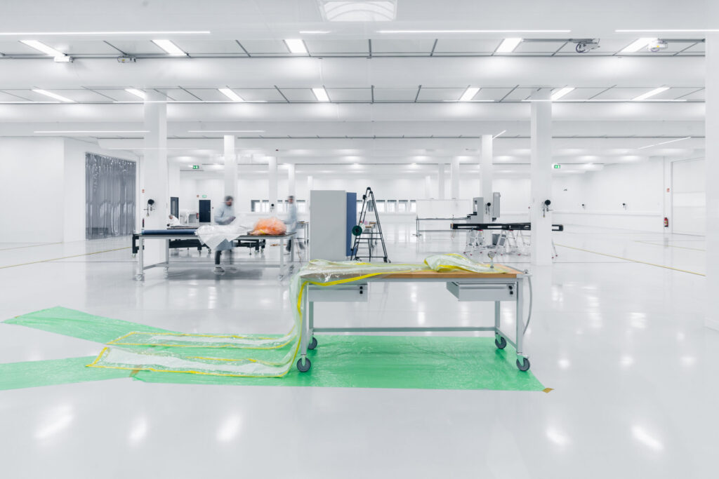 Lamination Process at Volocopter Production Centre