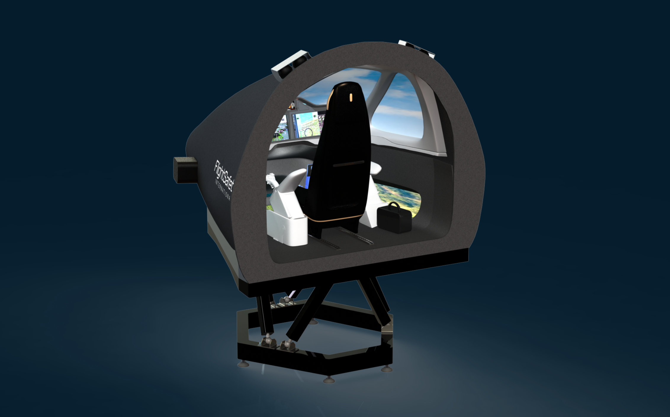 State-of-the-art flight simulator representing the Lilium Jet to support type-certification