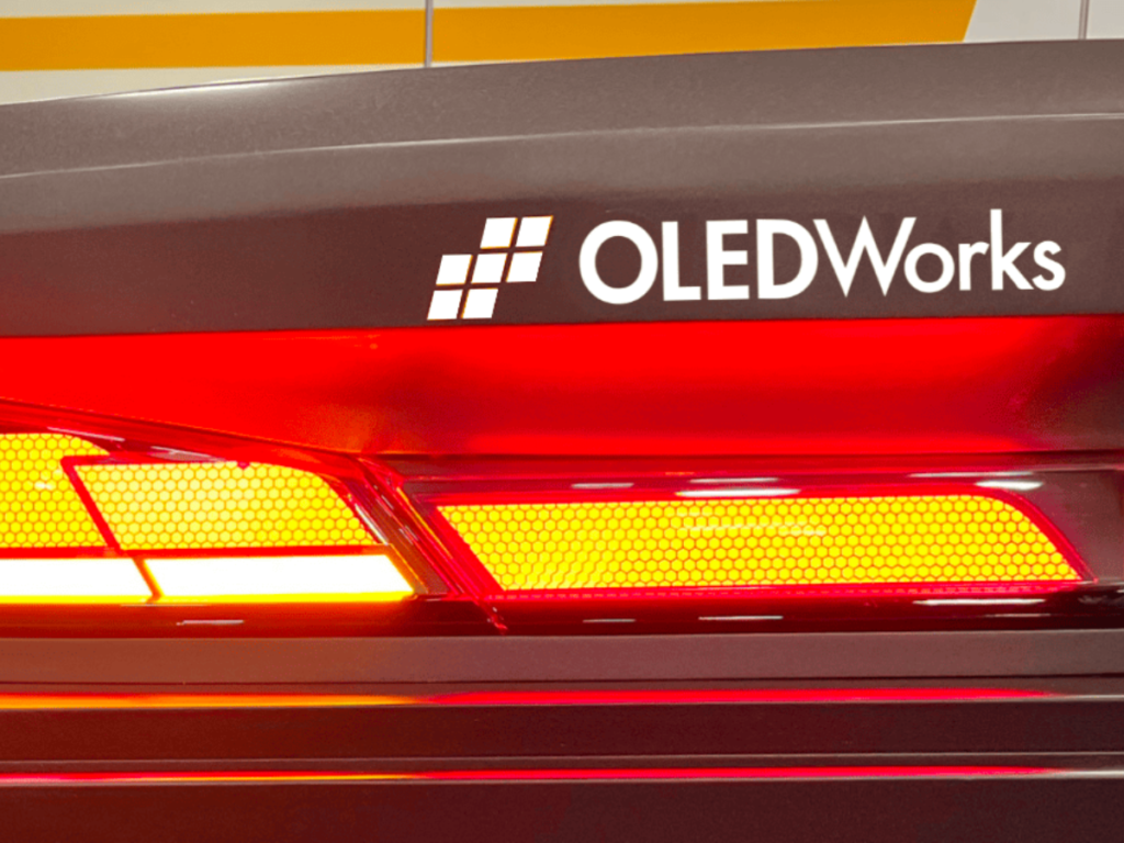 An image of OLEDWorks' lighting