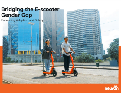 Neuron Research Suggests More Women Now Using E-scooters