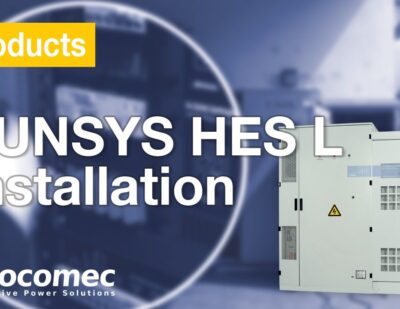 SUNSYS HES L – Outdoor Energy Storage System Installation