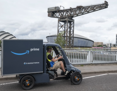 Amazon Rolls Out E-cargo Bike Delivery Fleet in Scotland