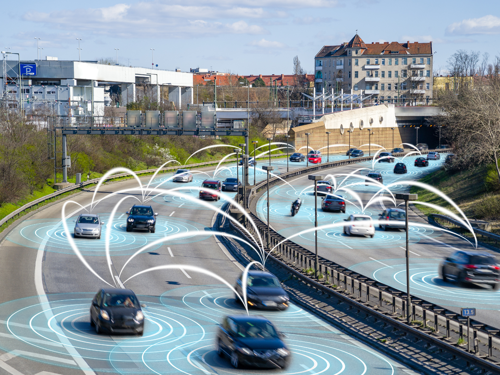 Funding to accelerate and spur new deployments of vehicle-to-everything (V2X) technologies 