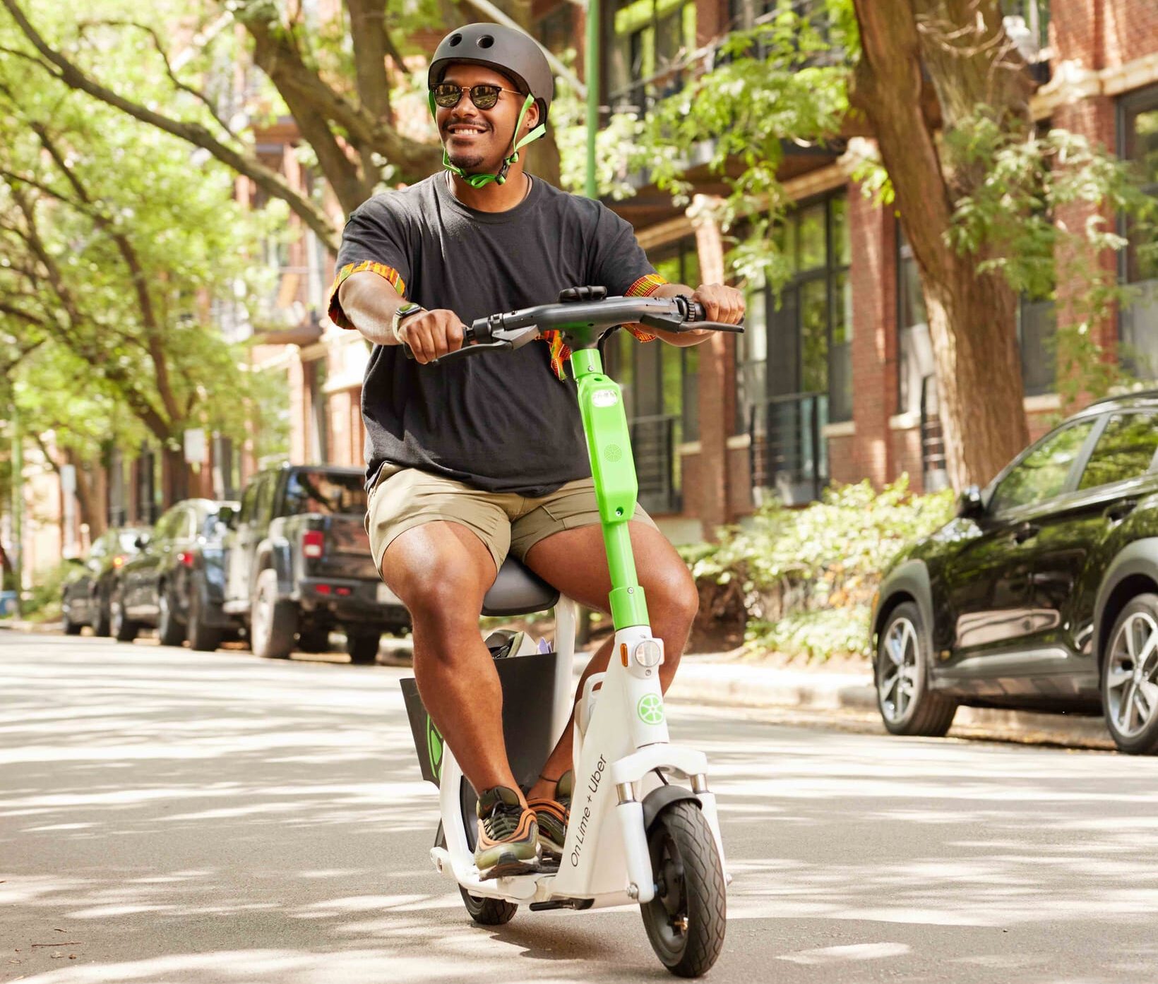 Lime's Gen4 Seated e-scooter