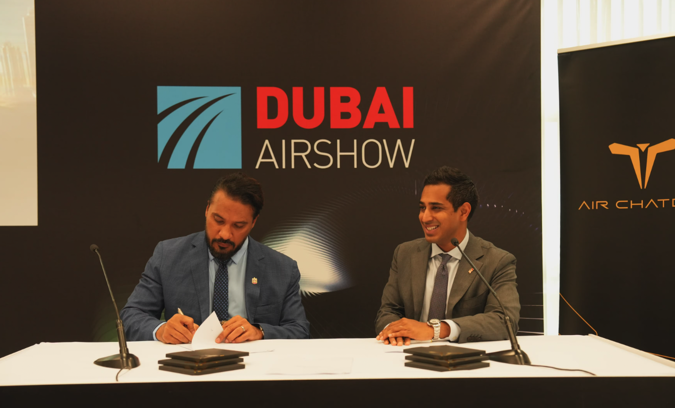 The MoU was signed at the Dubai Air Show