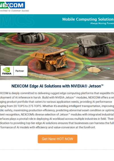 NEXCOM Edge AI Solutions with NVIDIA® Jetson™
