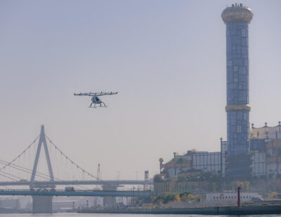 Volocopter Wins Over Hearts with First Osaka & Hyogo Flight