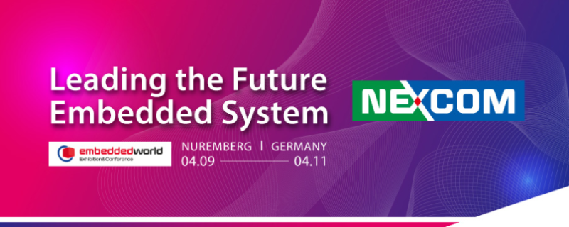 A purple and pink banner which reads "Leading the Future Embedded System. Nuremberg, Germany. 9 to 11 April 2024"