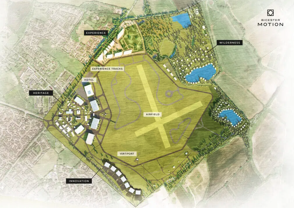 The UK vertiport design has been submitted to Cherwell District Council