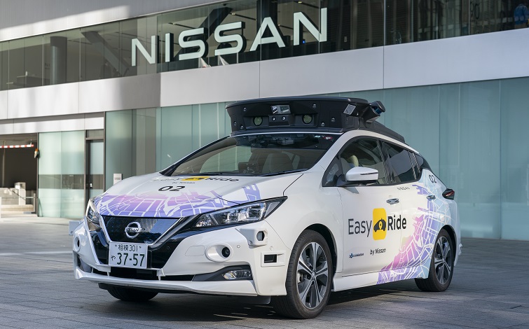 Nissan plans to begin offering autonomous-drive mobility services starting in fiscal year 2027