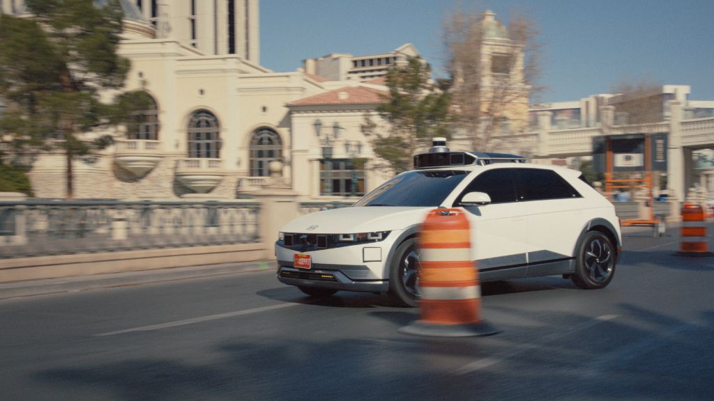 Hyundai Motor’s new campaign shows the IONIQ 5 robotaxi successfully completing the process used for a US driver's license test 