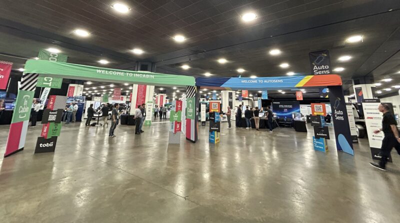 the co-location of AutoSens and InCabin in Detroit