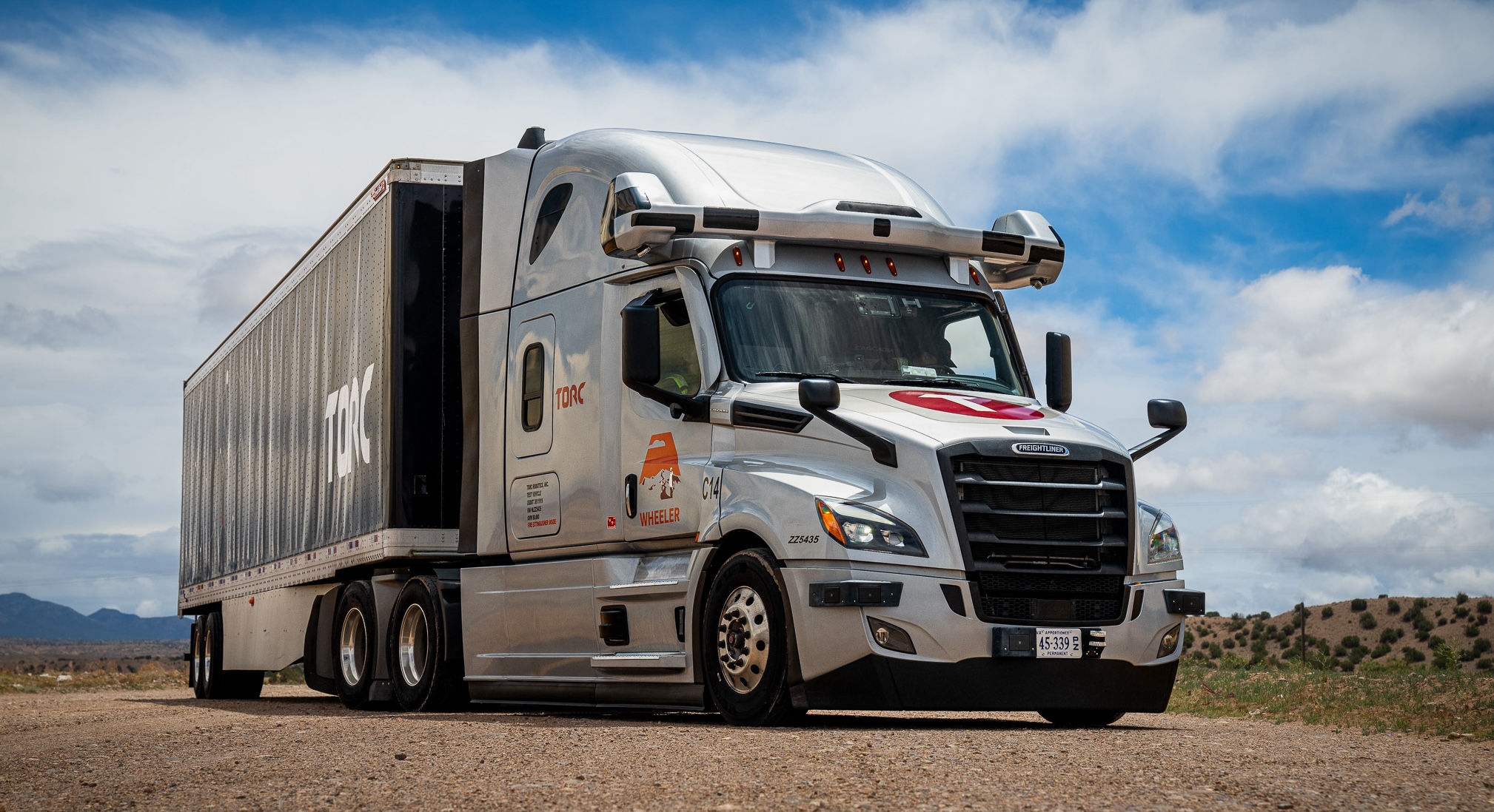 Torc Robotics is creating a driverless truck that can take freight through the long-haul