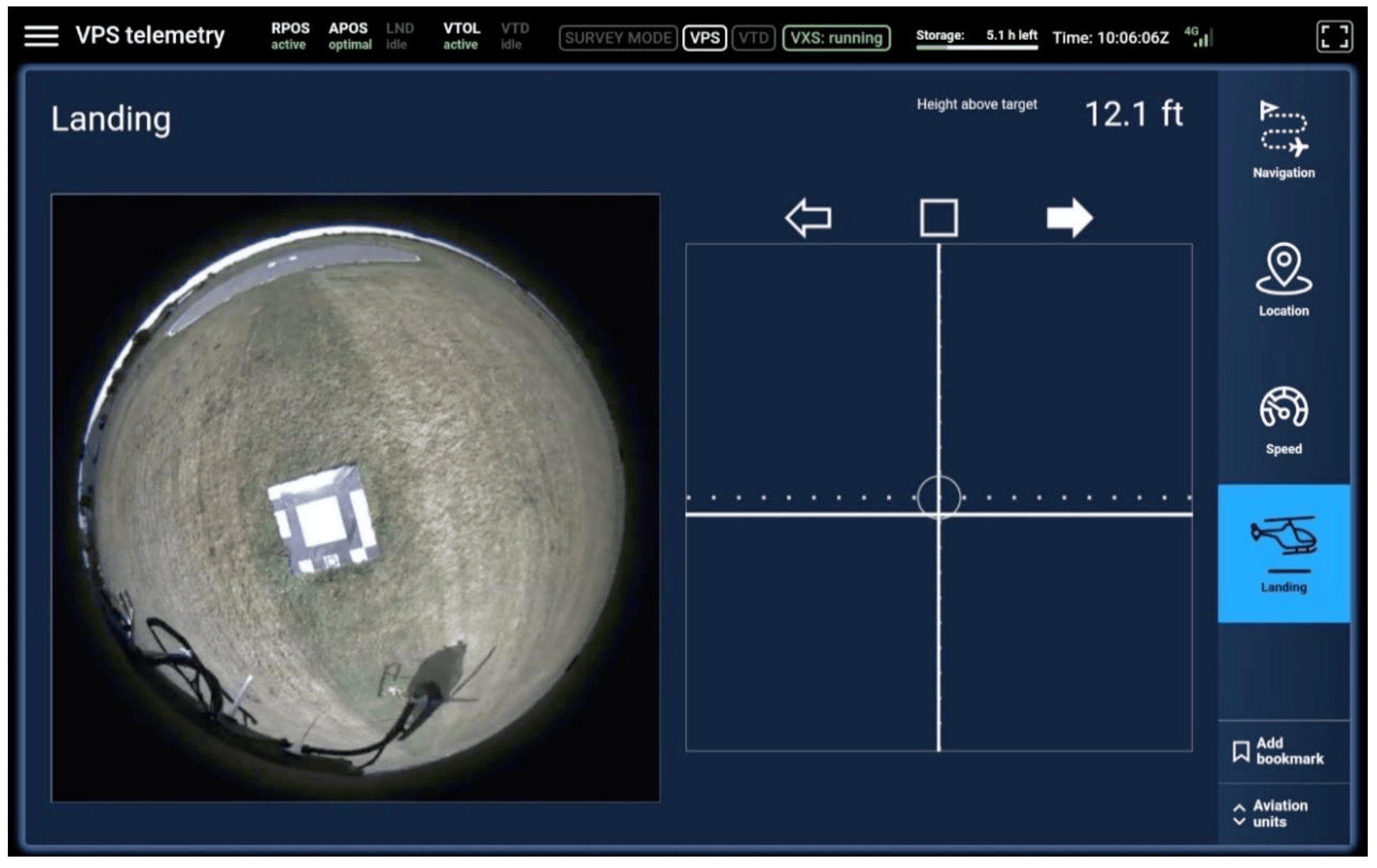 OmniX tablet interface display